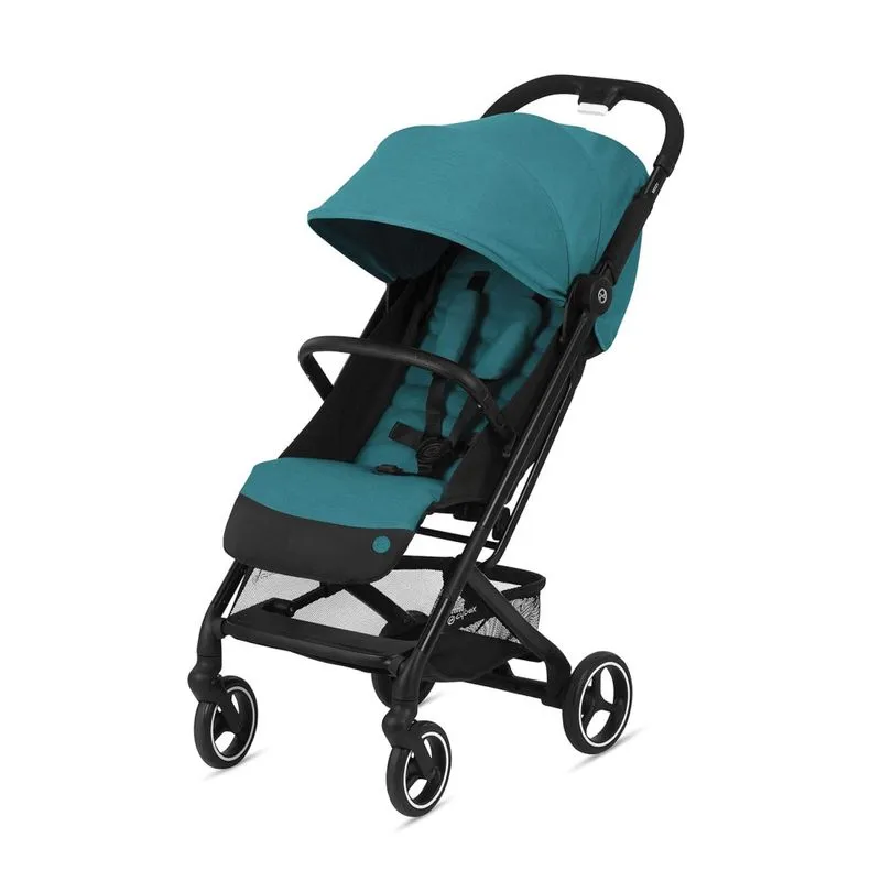 Carrinho De Bebe Para Passeio Ultraleve E Posicoes Reclinaveis Para 6 Meses Ou Mais, Cybex 521000691, Azul
