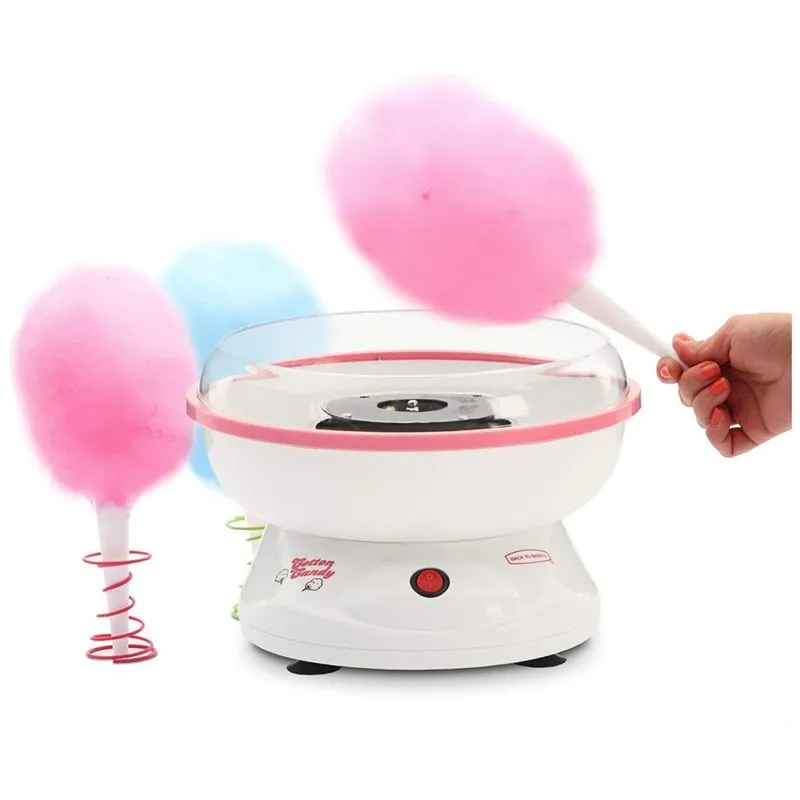 Maquina De Algodao Doce Eletrica Profissional Leve E Silencioso, 110v, J Jati, Rosa