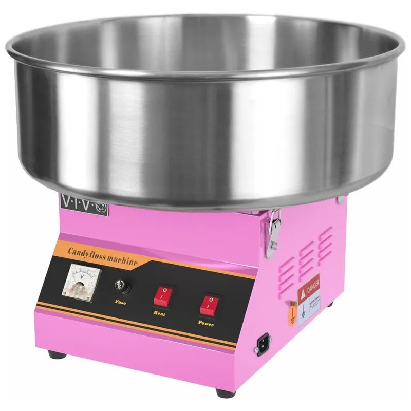 Vivo Pink Electric Cotton Candy Machine, Candy Floss Maker Candy V001