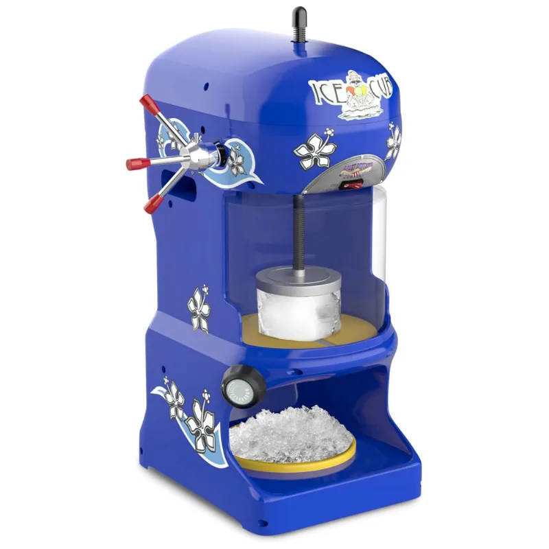 Grande Norte Maquina De Raspadinha Eletrica 158 Kg, H, 110v, Great Northern Popcorn Company 6057 Ice Cub Shaver, Azul
