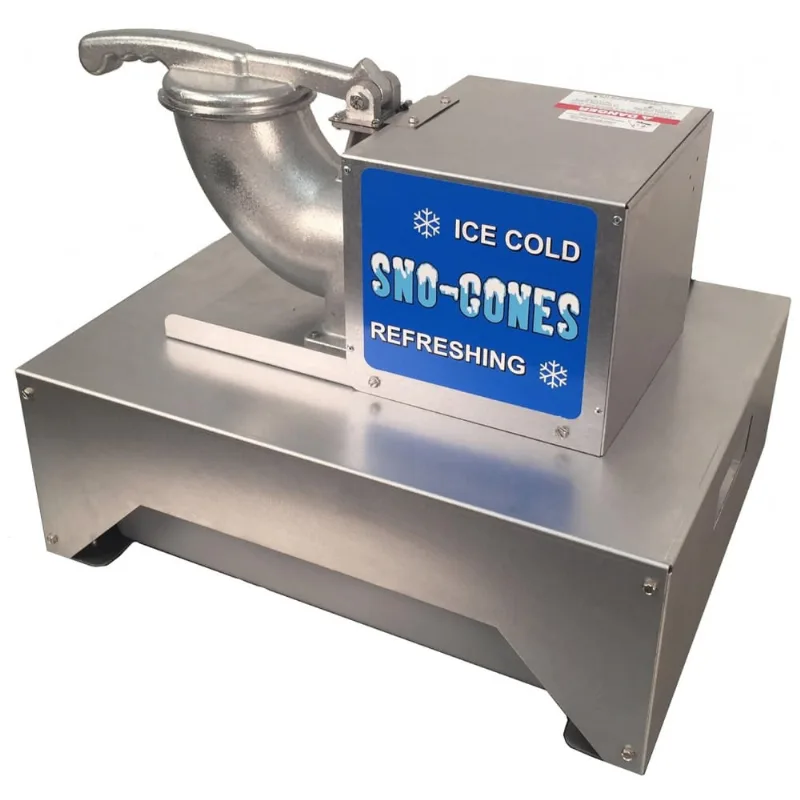 Maquina De Raspadinha E Potente Produz Ate 226kg, H 790w, Aco Inoxidavel, 110v, Paragon, Prateado