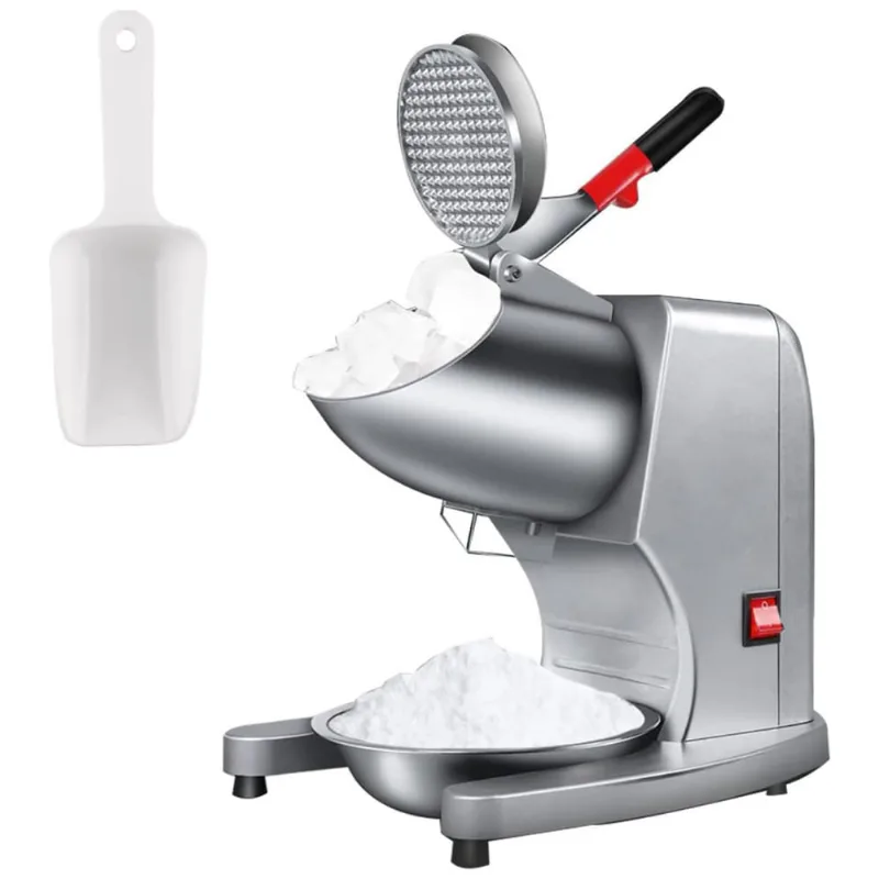Kofohom Máquina De Raspadinha Elétrica Produz Até 94 Kg, H 300w, Aço Inoxidável, 110v, Kofohon Sm 02, Cinza