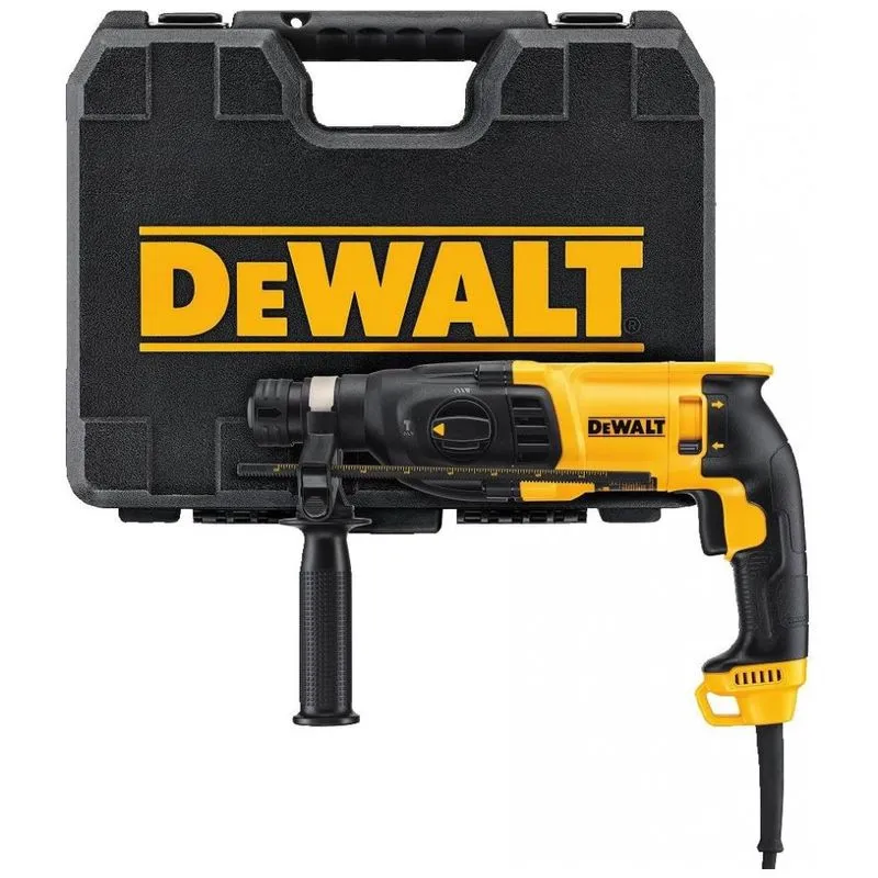 Martelete Perfurador Rotativo Sds 8, 120v, Dewalt D25133k, Preto
