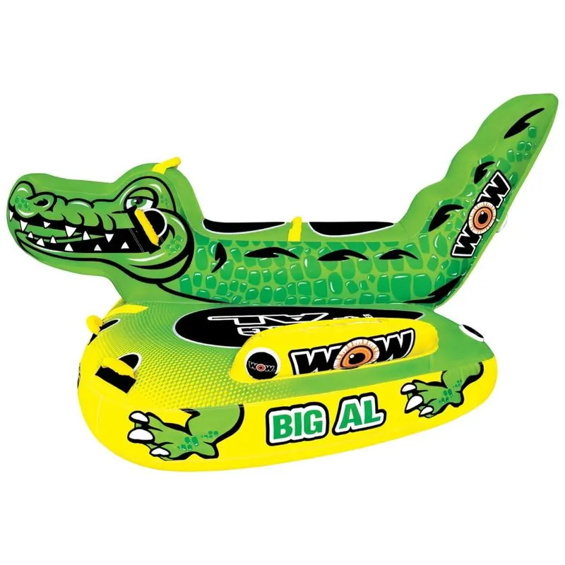 World Boia Rebocavel Aquatica Para 4 Pessoas, Wow Sports, Verde
