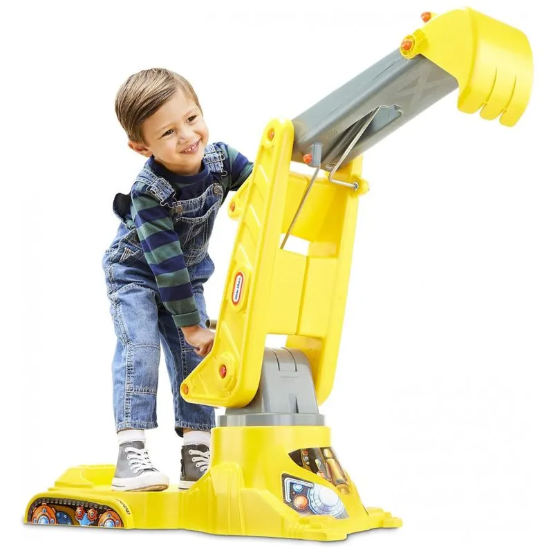 Escavadora Dirigivel Para Criancas A Partir De 3 Anos, Little Tikes 657108mx1, Amarelo
