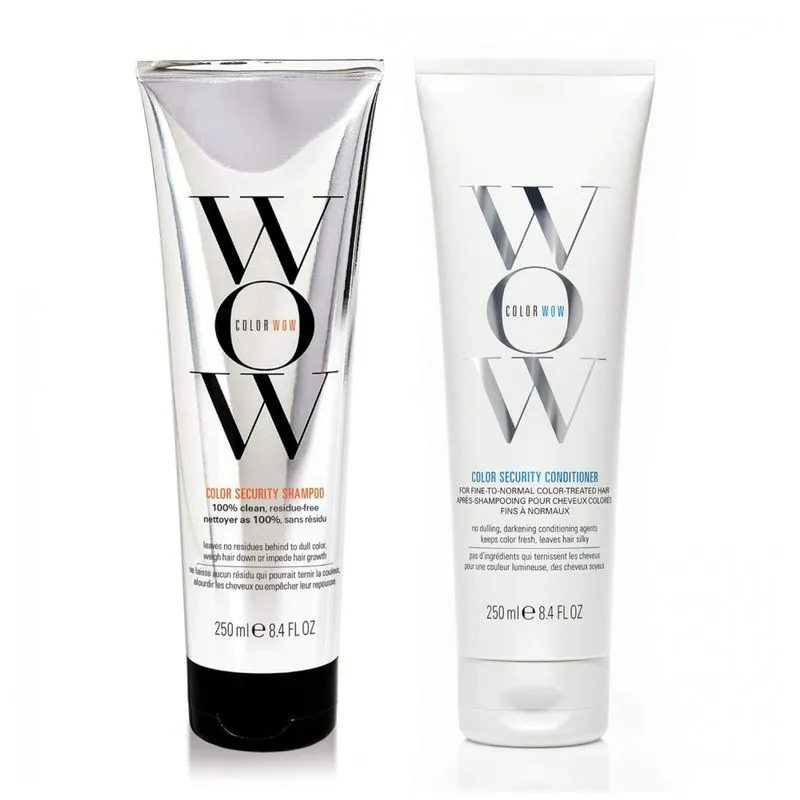 Shampoo E Condicionador 250 Ml Vegano Sem Prabenos E Sulfato Para Nutricao, Color Wow, Branco