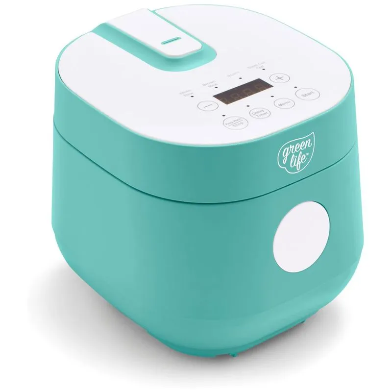 Greenlife Panela De Arroz Elétrica 960ml, Com Controle De Temperatura, 110v, Verde
