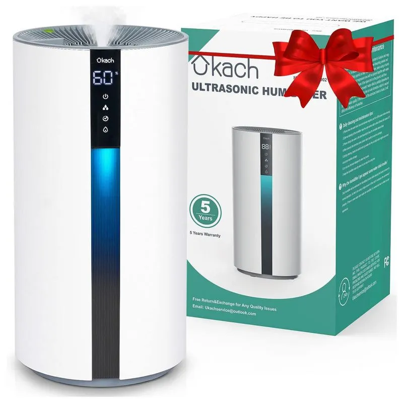 Umidificador Ultrassônico Portátil 3.5l Até 36h, Área Até 35 M2, 110v, Ukach, Branco