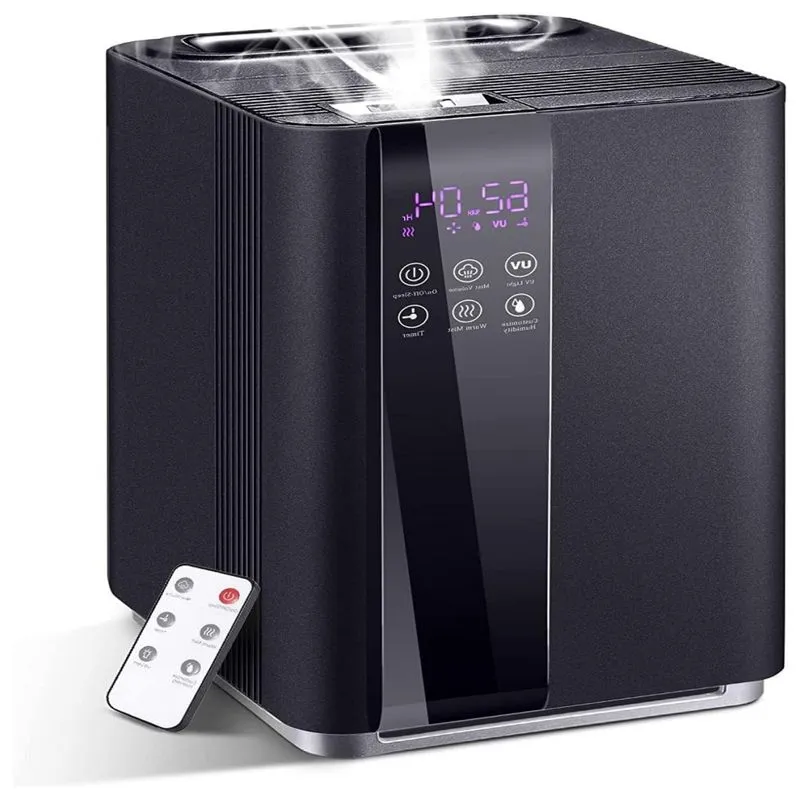 Umidificador Ultrassônico Portátil 5l Até 40h, Área Até 46 M2 Com Controle Remoto, 110v, Letme, Branco