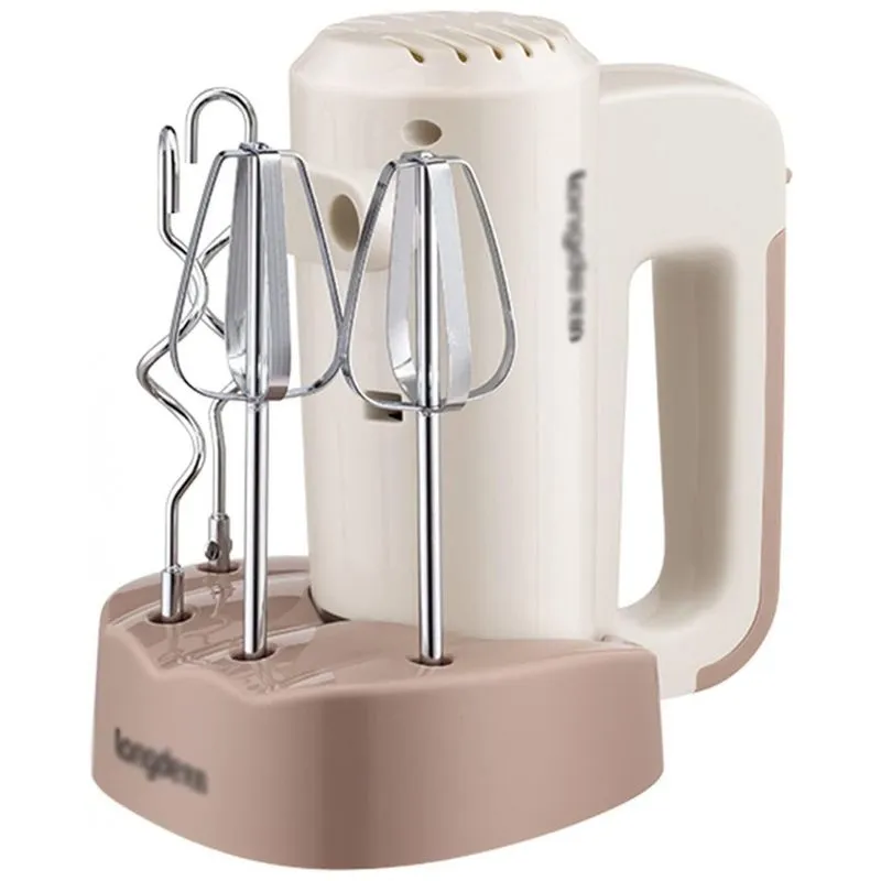 Batedeira De Mao Eletrica Com 5 Velocidades, 125w, 110v, Sunday Home, Bege