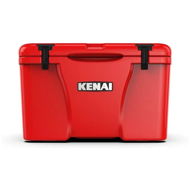 Cooler Caixa Térmica Portátil 25 Litros Com Porta Copos, Kenai 700016, Vermelho