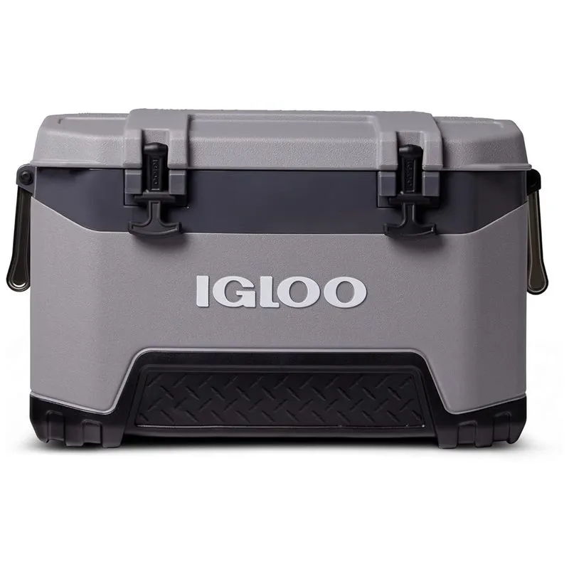 Cooler Caixa Térmica Portátil 52 Litros, E, Igloo, Cinza