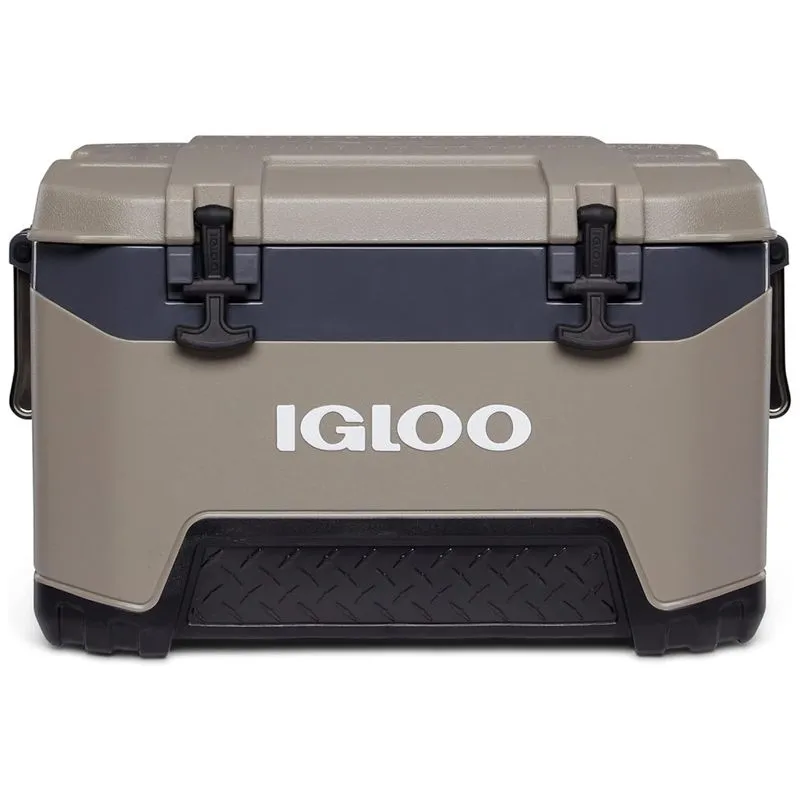 Cooler Caixa Térmica Portátil 52 Litros, E, Igloo, Marrom