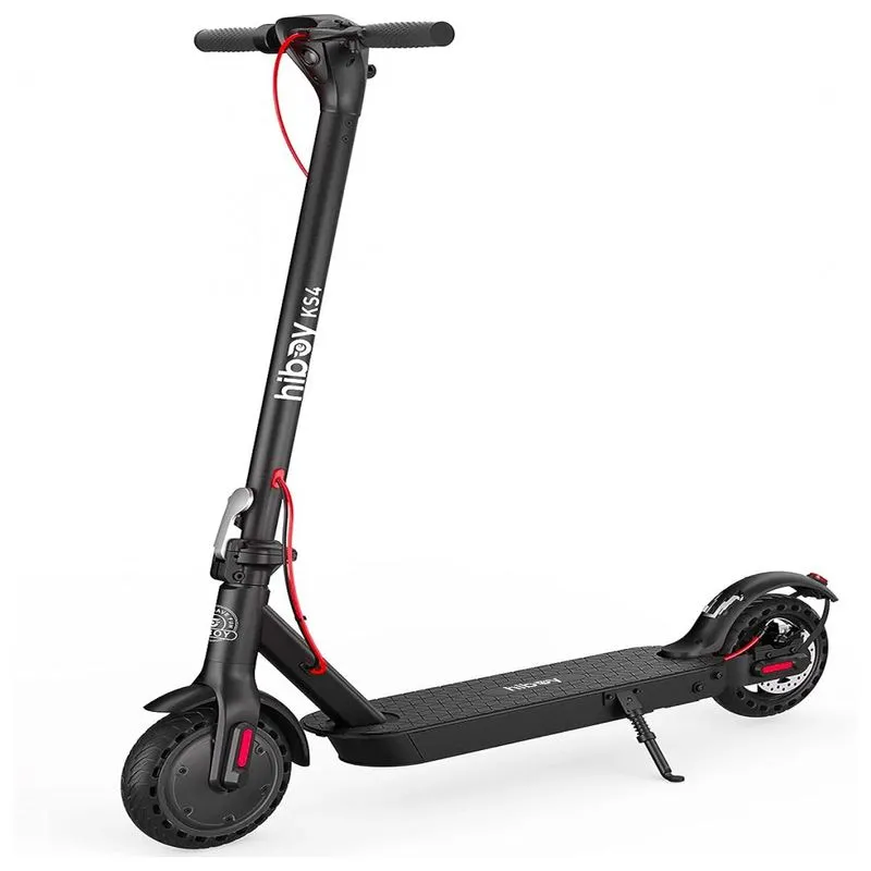 Patinete Elétrico Scooter 30 Kmh Com App, Para Até 100 Kg E Maiores De 13 Anos, E, Hiboy Ks4, Preto
