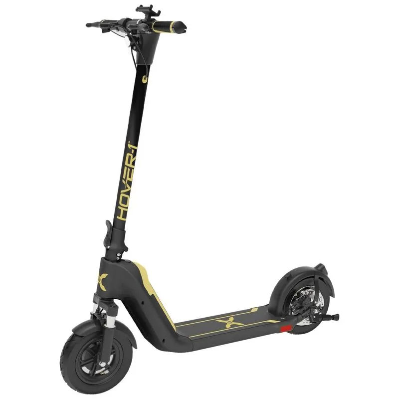 Hover 1 Patinete Elétrico Scooter 38 Kmh, Para Até 120 Kg E Maiores De 13 Anos, Amarelo E Preto