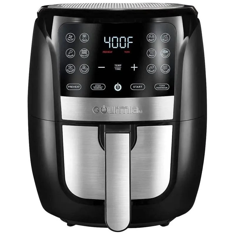 Fritadeira Elétrica Airfryer 6l Com Painel Digital, 110v, Gourmia, Preto