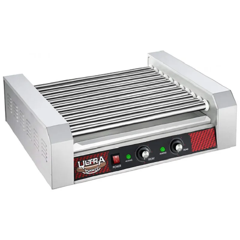 Maquina De Salsicha Profissional Em Aco Inoxidavel Ate 30 Unidades, 1650w, 110v, Great Northern Popcorn Company 4094 Gnp Hotdog 11 Roller