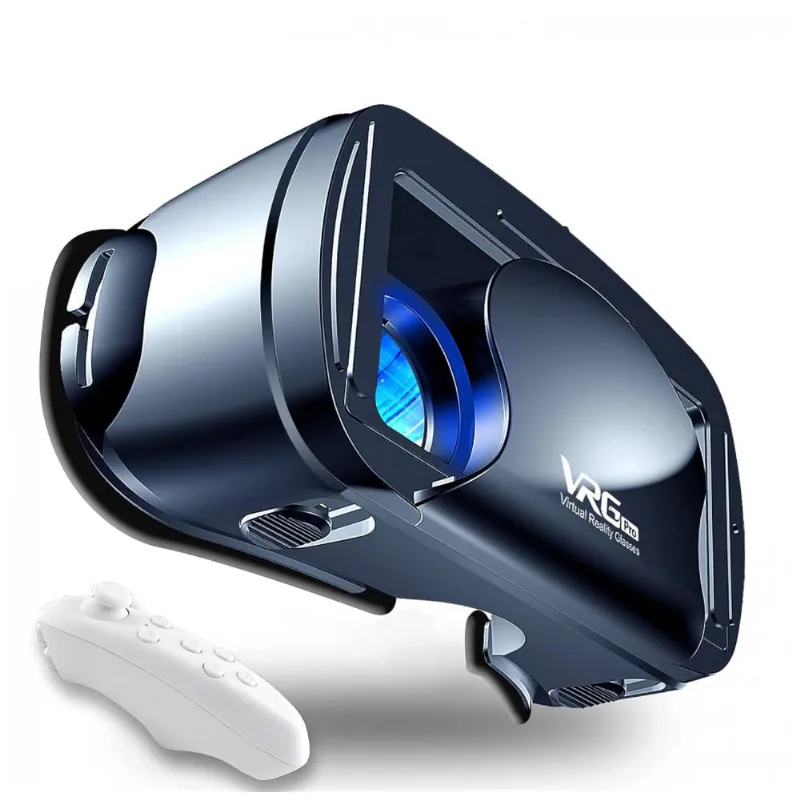 Oculos Vr Realidade Virtual Misi Com Controle, Misisi , Preto