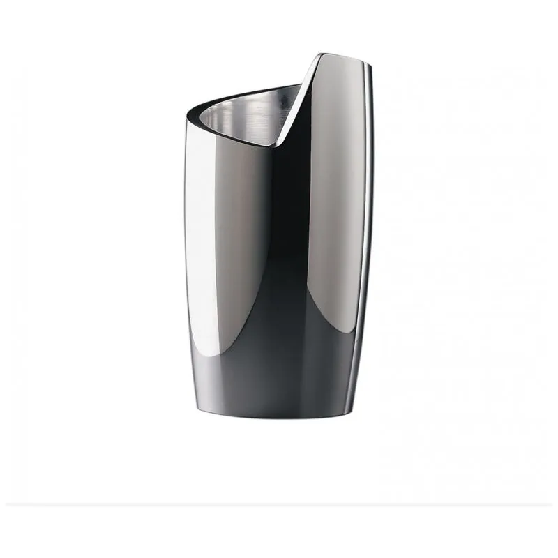 Porta Garrafa Termico Para Vinho E Em Aco Inoxidavel, Cor, Nambe 6190, Prateado