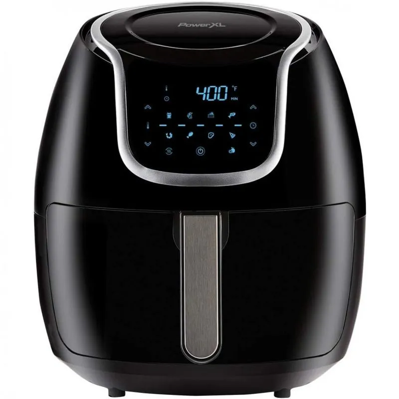 Fritadeira Elétrica Airfryer 2l Com Painel Digital E Cesto Antiaderente, 110v, Powerxl, Preto