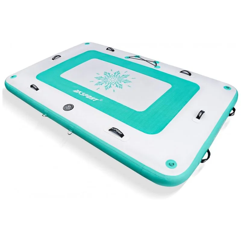 Plataforma Inflavel Ate 6 Pessoas Para Piscinas E Lagos, Aksport, Azul