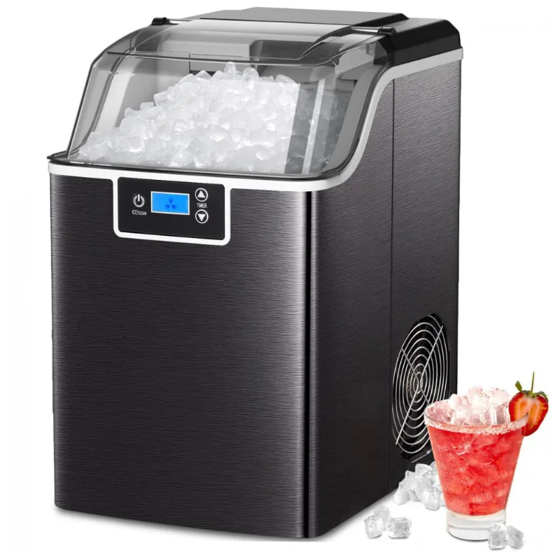 Máquina De Gelo Até 19 Kg Em 24h Portátil, 110v, Xbeauty, Preto