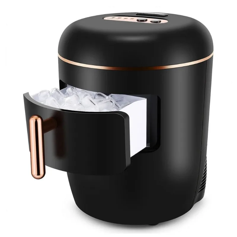 Maquina De Gelo Ate 14 Kg Em 24h Portatil, 150w, 110v, Kumio, Preto