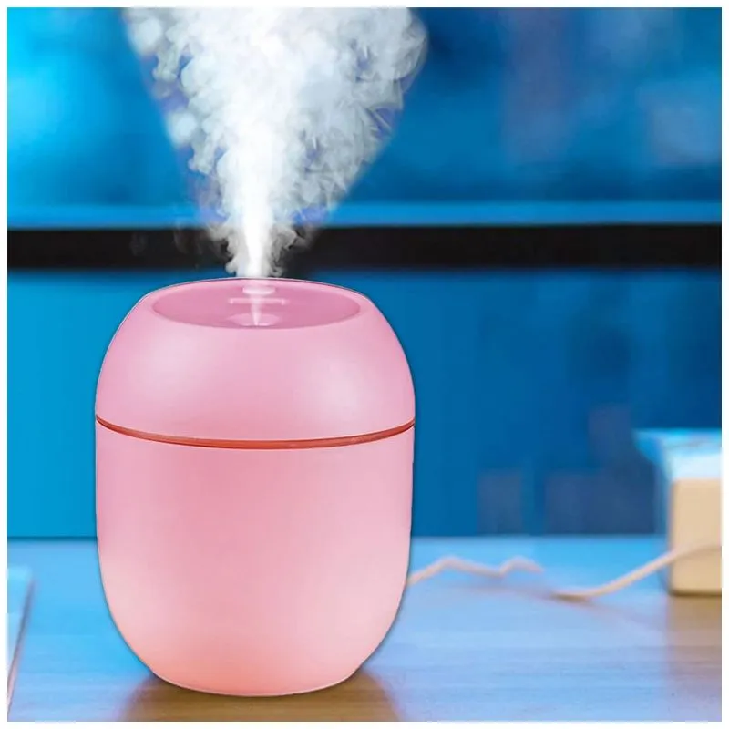 Umidificador Portatil Wityuke 250ml, 110v, Rosa