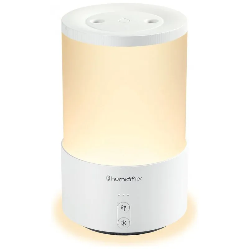 Umidificador Ultrassonico Portatil Cappsu 650ml Ate 12h, 110v, Branco