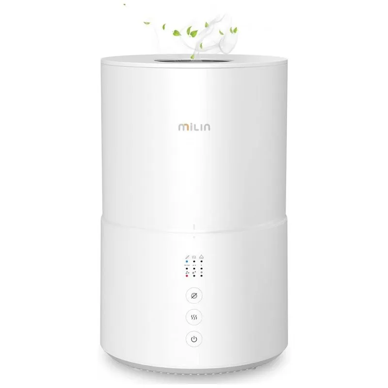 Umidificador Ultrassonico Portatil Milin 2l Ate 20h, Branco
