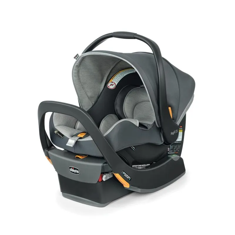 Cadeira De Bebê Para Carro Chicco Keyfit 35 Com 5 Posições, Cinza