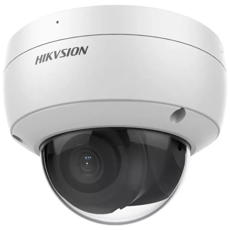 Câmera De Segurança 4mp Ip Poe Hikvision A Prova Dágua Com Microfone Embutido