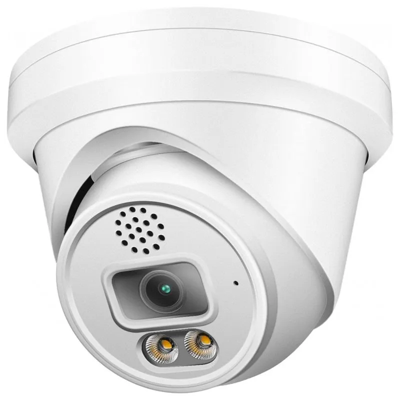 Camera De Seguranca Externa Real Hd 4k 8mp Com Visao Noturna E Luzes Led
