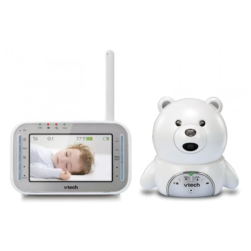 Baba Eletronica Vtech Vm346 Com Visao Noturna. Sensor De Temperatura E Sons Relaxantes