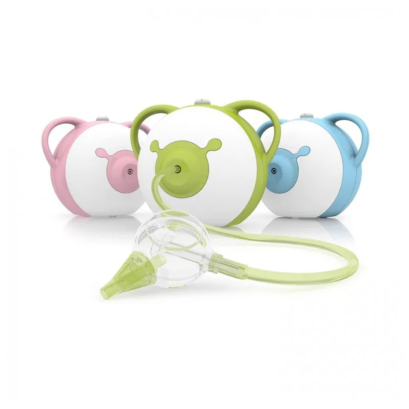 Aspirador Nasal Eletrico Para Bebe Nosiboo Com Niveis De Succao Ajustavel, 110v Azul