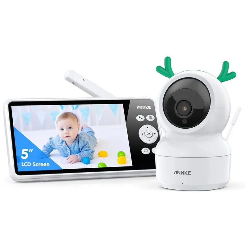 Baba Eletronica Annke Camera 1080p Hd Com Visao Noturna E Deteccao De Temperatura