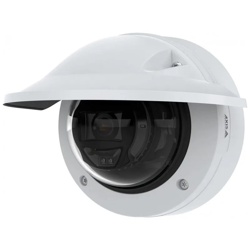 Camera De Seguranca Axis P3265 Lve P32 Com Deteccao De Pessoas