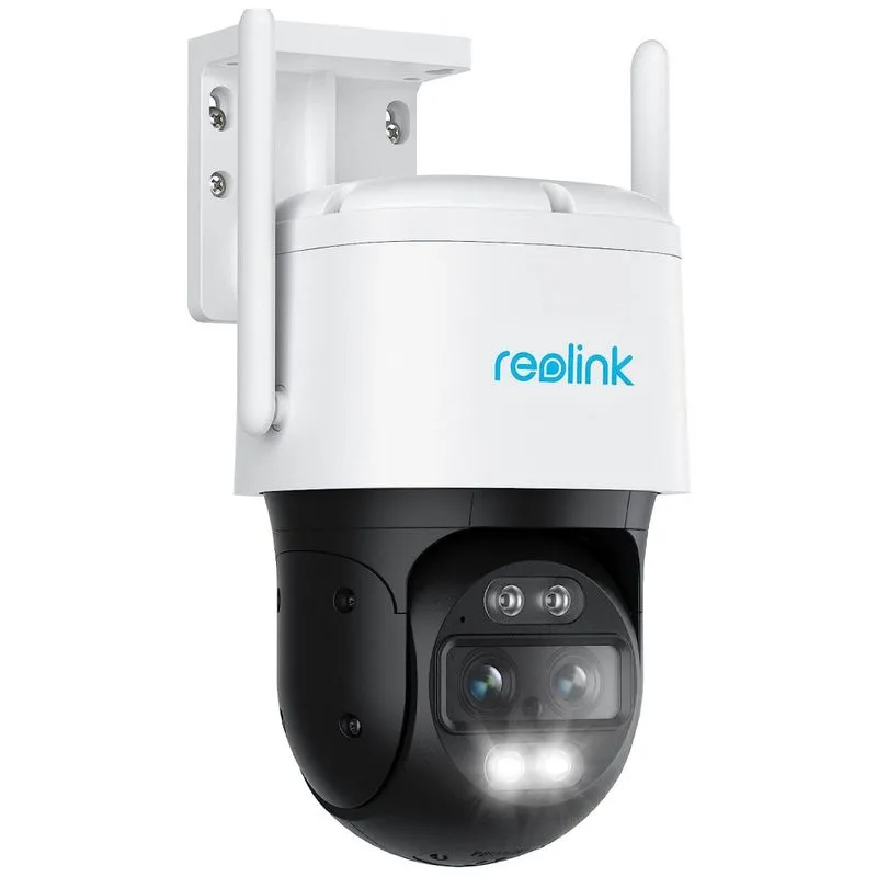 Camera De Seguranca Reolink 4k 8mp Com 6x De Zoom, Deteccao De Pessoas E Lente Dupla,