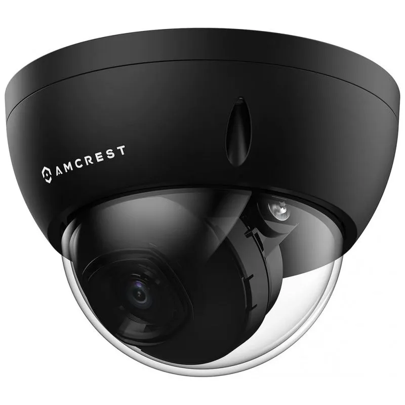 Camera De Seguranca Amcrest 5mp Poe Com Lente De 2,, E Prova Dagua Ip67