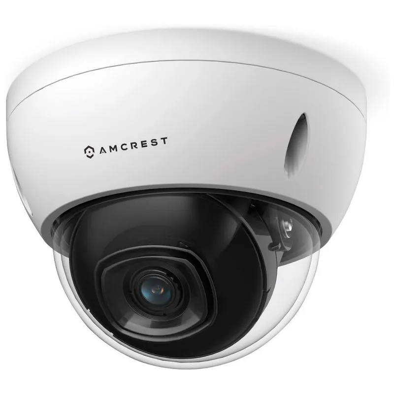 Camera De Seguranca Amcrest 5mp Poe A Prova Dagua Ip67 E Lente De 2,8mm