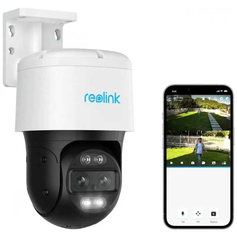 Camera De Seguranca Reolink 4k Ptz Com 6x De Zoom Motorizado E Deteccao De Pessoas