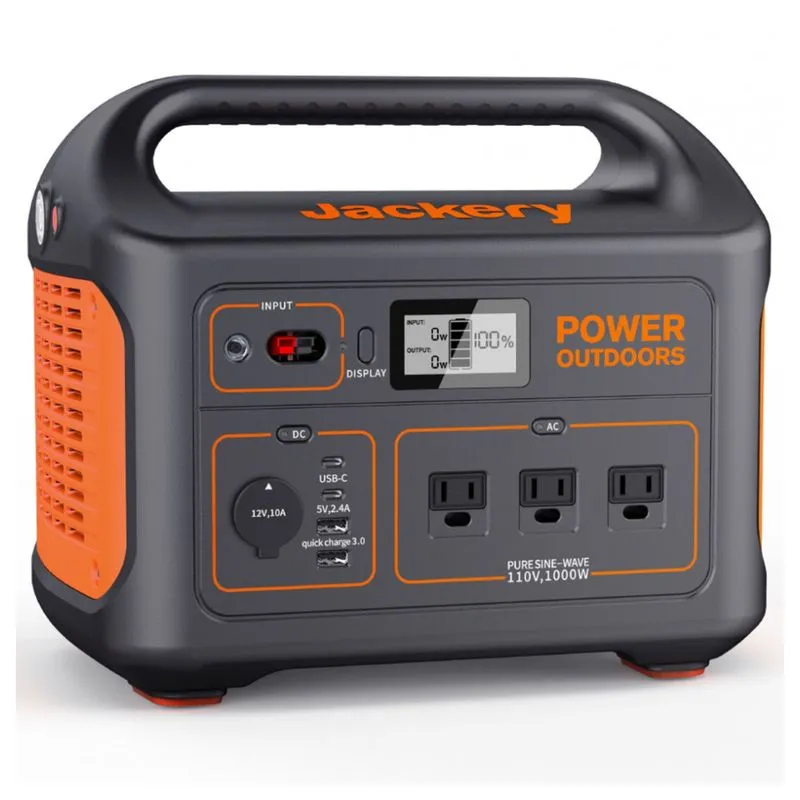 Gerador De Energia Portátil Solar Jackery Explorer 880, 110v 880w