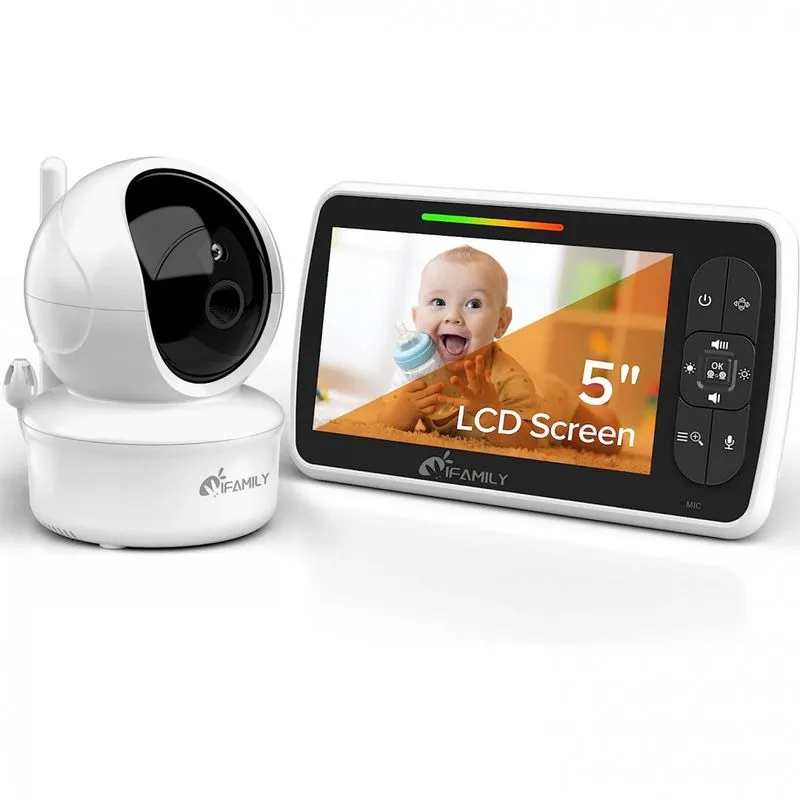 Babá Eletrônica Ifamily Com Câmera, Áudio, Canção De Ninar E Visão Noturna