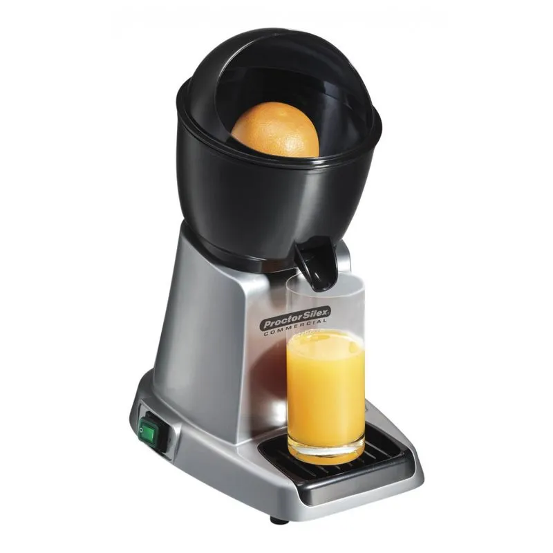 Espremedor Eletrico Profissional De Frutas Proctor Silex 66900 Com Protecao Contra Respingos E Bandeja Coletora, 160w, Prata