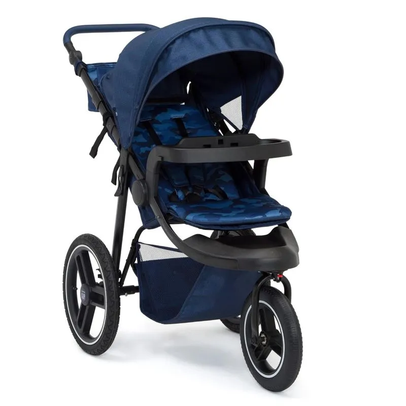 Carrinho De Bebê Delta Children Gap Leve Com Dossel Extensível, Azul