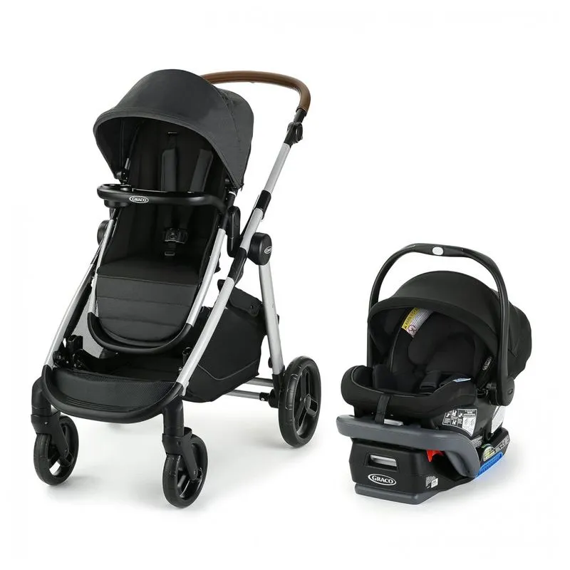 Carrinho De Bebe Com Cadeira Para Carro Graco Nest2grow, Preto