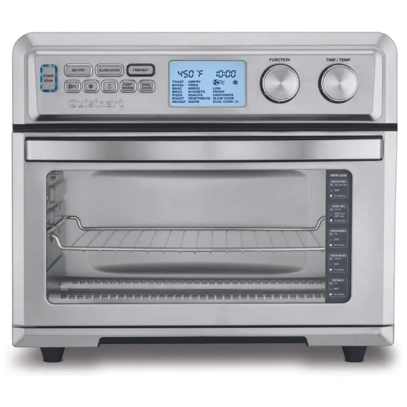 Forno Eletrico De Bancada Com Tela Lcd E Controle De Temperatura E Temporizador, 110v, Cuisinart Toa 95