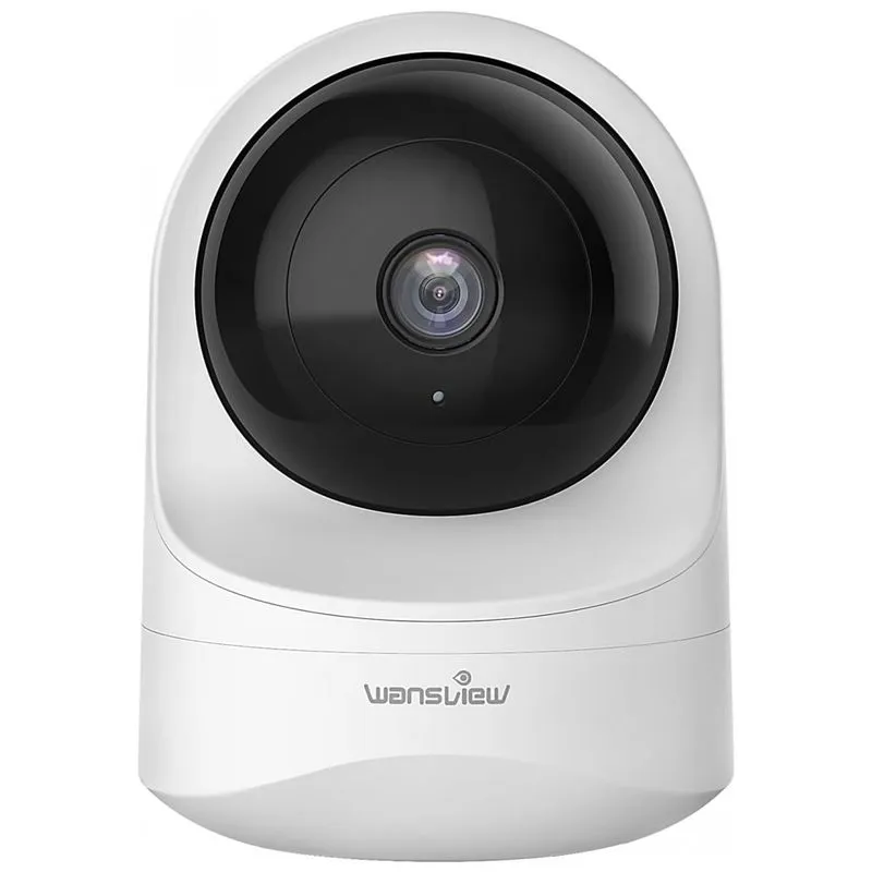 Baba Eletronica Camera Hd 1080p Com Visao Noturna, Wansview Q6w, Branca