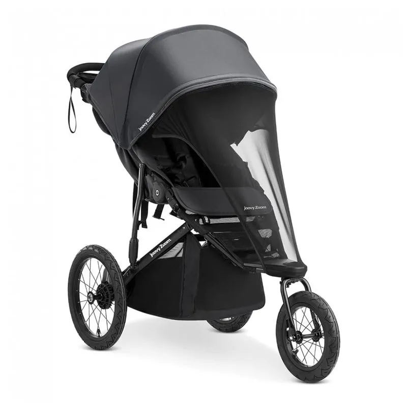 Carrinho De Passeio Para 1 Crianca Multifuncional, Ate 34 Kg, Joovy, Preto