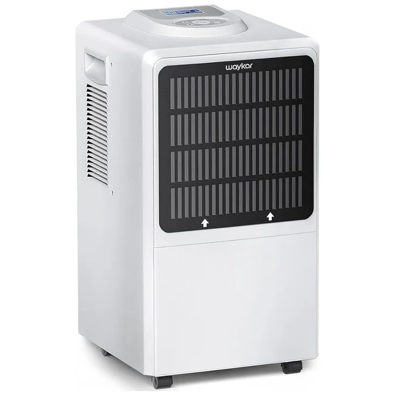 Desumidificador Para Grandes Ambientes 5l Ate 557 M2 Com Mangueira De Drenagem E Filtro, 110v, Waykar, Branco